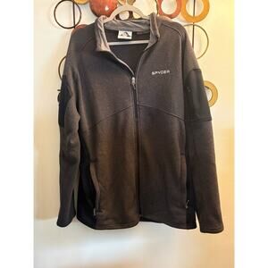 Men’s Spyder xxl black with zipper pockets